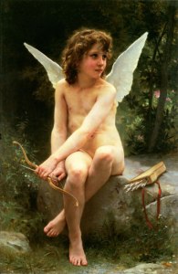 Cupido en el puesto de observación, William-Adolphe Bouguereau