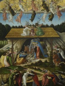 Natividad Mí­stica, de Sandro Botticelli, 1501, National Gallery de Londres