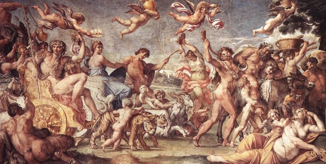 xAnnibale Carraci El triunfo de Baco, 1597-1600. Roma. Palacio Farnese