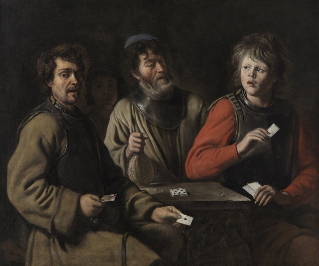 1630, Antoine Le Nain, Tres joves músics. Los Angeles County Museum of Art
